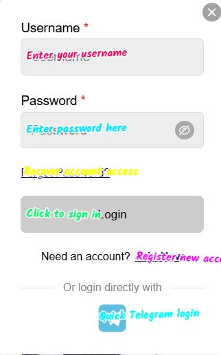Aw8 sign up login screenshot 3