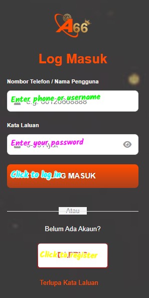alibaba66 sign up login screenshot 2