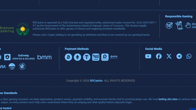b9casino screenshot 2
