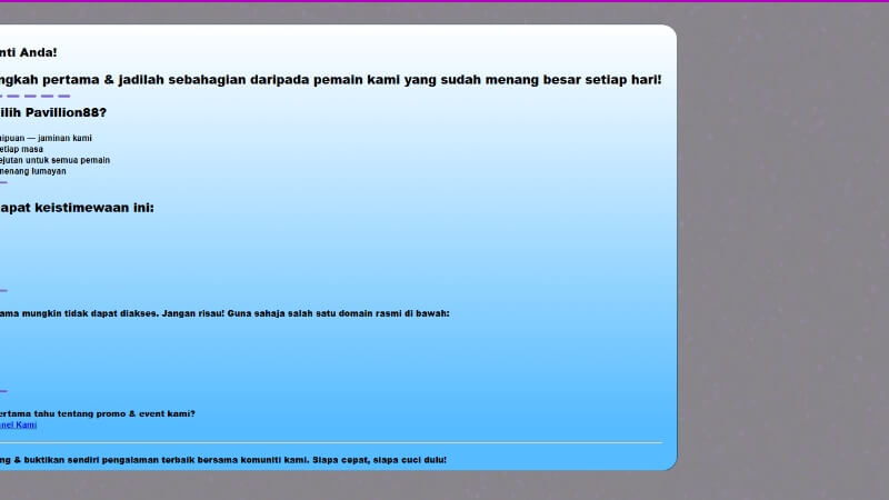 pavillion88 screenshot 5