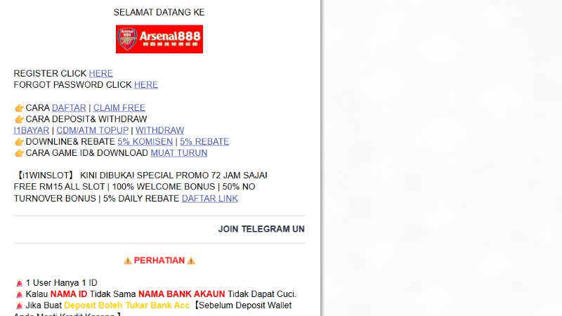 arsenal888 screenshot 5