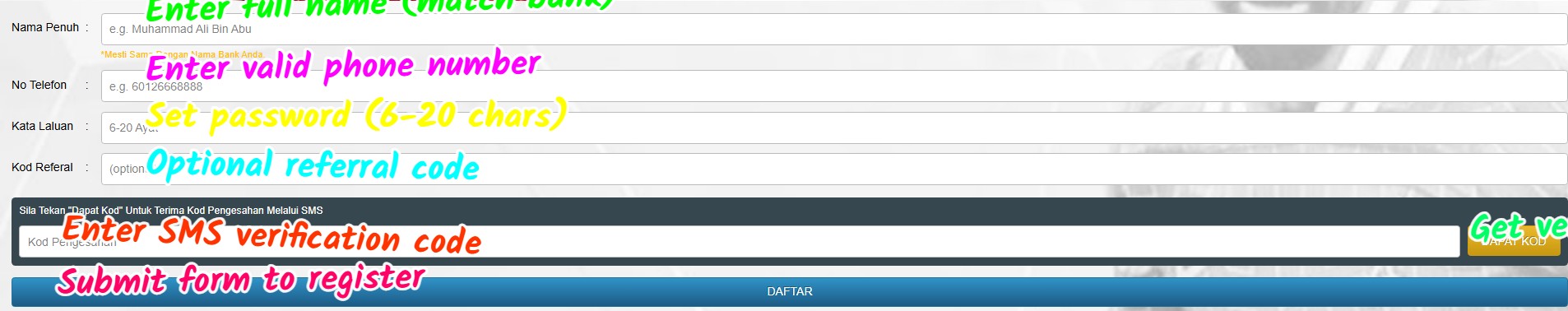 liverpool888 sign up login screenshot 1