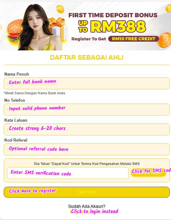 ramly888 sign up login screenshot 1
