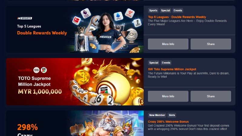 surewin bonus