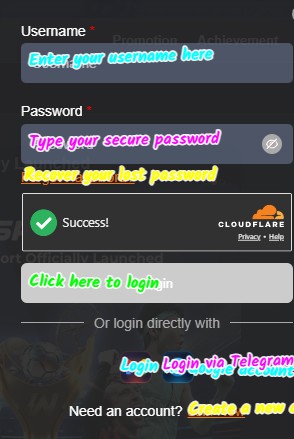 surewin login guide img