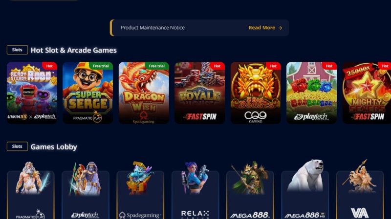 uwin33 games